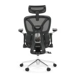 Kancelářská židle, synchronní mechanismus, černá síťovina, KA-B2363 BK