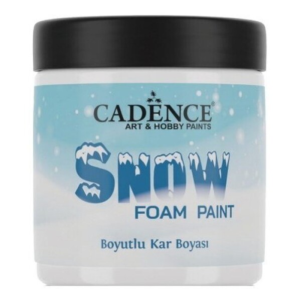 Sněhová barva na okna Cadence Snow Foam Paint, 250 ml