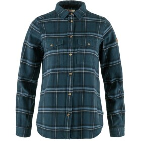 Övik Heavy Flannel Shirt Velikost Barva INDIGO BLUE-DARK NAVY