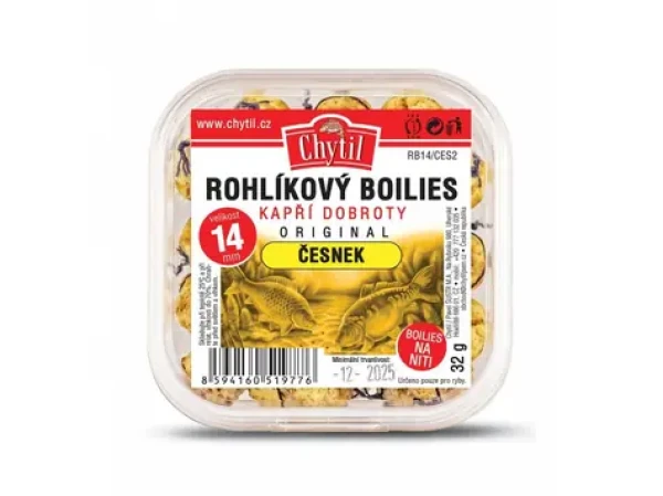 Chytil Rohlíkový boilies 32g 14mm Česnek (RB14/CES2)