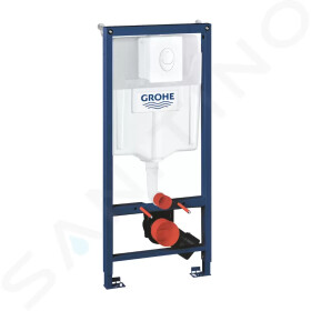 GROHE - Rapid SL Předstěnový instalační set pro závěsné WC, nádržka GD2, tlačítko Skate Air, alpská bílá 38722001