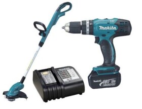 Makita DLX2114S / Sada aku nářadí: DDF453 + DUR181 / 1x aku 3.0 Ah / 1x nabíječka aku (DLX2114S)