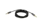 Equip Jack 3,5mm 2,5m černá / Audio kabel / Jack 3,5mm - Jack 3,5mm / Pozlacené konektory (147083)