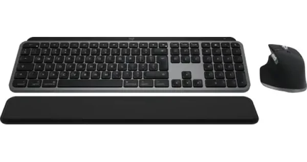 Logitech MX Keys S Combo for Mac šedá / Bezdrátová sada klávesnice a myši (920-012845)