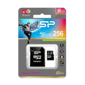 Silicon Power karta micro SDXC / 256GB / Class 10 / adaptér (SP256GBSTXBU1V10SP)