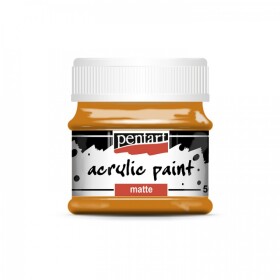 Pentart Matte Acryl 50 ml terracota žlutočervená