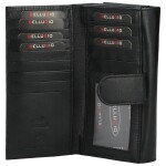 Luxusní dámská kožená peněženka Bellugio Margarett, černá