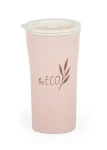 G21 Eko kelímek beECO Latte růžová / 450 ml (G49361001R)