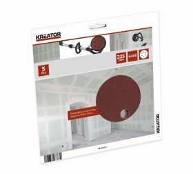 5x Brusný papír Kreator 225 mm G400 KRT232011