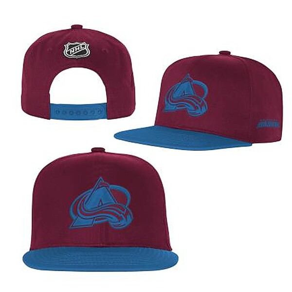 Outerstuff Dětská kšiltovka Colorado Avalanche NHL Essentials Flatbrim Snapback