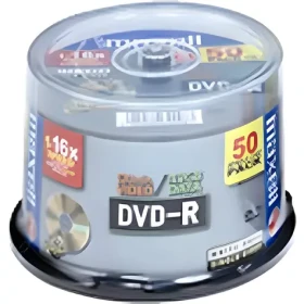 Maxell DVD-R / Optické médium / 4,7 GB / 16x / 50 ks / Cake box (MX275610)