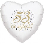 53. narozeniny balónek srdce Balonky.cz 53. narozeniny balónek srdce Balonky.cz