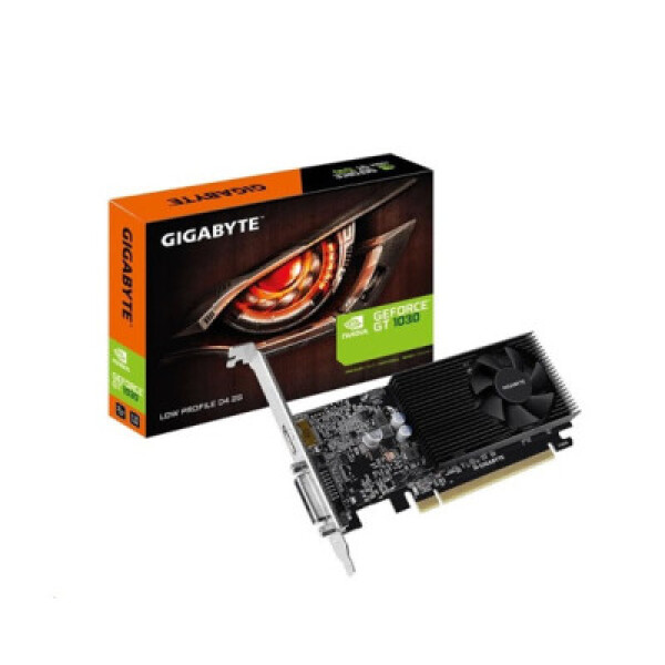 GIGABYTE VGA NVIDIA GeForce GT 1030 Low Profile D4 2G, 2G DDR4, 1xHDMI, 1xDVI EDF_524268