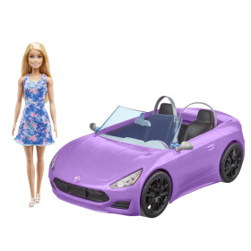Barbie kabriolet s panenkou - Mattel Barbie