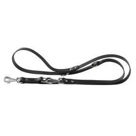 Kožené tréninkové vodítko Ferplast VIP GA 18mm/200cm černé