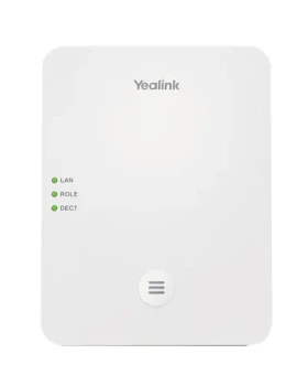 Yealink W80 bílá / DECT IP základnová stanice / Multi-Cell / PoE / Ethernet RJ-45 (W80DM)