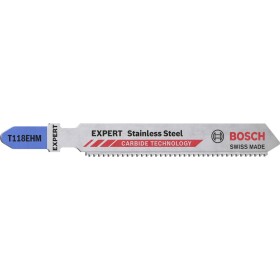 Bosch Accessories 2608900562 Pilový list do přímočaré pily EXPERT „Stainless Steel“ T 118 EHM, 3 ks 3 ks