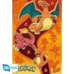 Pokémon plakát Maxi 91.5 x 61 cm - Charmander Evolution