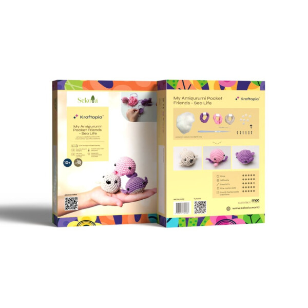 Sekoia Kraftopia Háčkování mořská zvířátka - EPEE