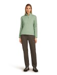 ICEBREAKER Wmns 360 Realfleece Elemental LS Half Zip, Seaglass (vzorek) velikost: S