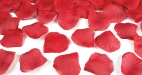 Dovoz Okvětní lístky červené 100ks