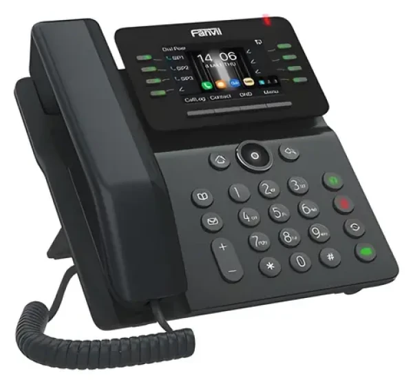 Fanvil V63 / IP telefon / 6 SIP linek / PoE / Wi-Fi / Bluetooth / LCD 2,8” (V63)