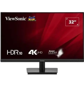 32" Viewsonic VA3208-4K-HD černá / Monitor / VA / 3840 x 2160 / 60 Hz / 4ms / 300cd-m2 / 2x HDMI / DP / VESA (VA3208-4K-HD)