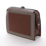 Moderní dámské crossbody a psaníčko María, tmavě béžové