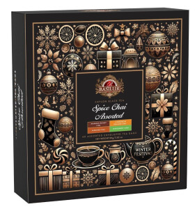 BASILUR Christmas Spice Chai Assorted přebal 40 gastro sáčků