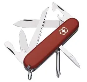 VICTORINOX HIKER červená / Kapesní nůž / Ocel / Počet funkcí 13 / Délka 91 mm (V1.4613)