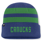 Fanatics Pánská zimní čepice Vancouver Canucks NHL Swipe Cuffed Beanie