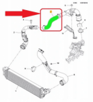 Hadice turba NISSAN NV400 2.3 DCI