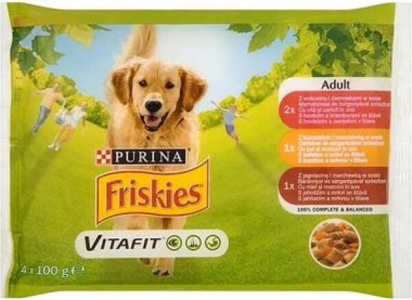 Purina Friskies pes kapsa Adult 100