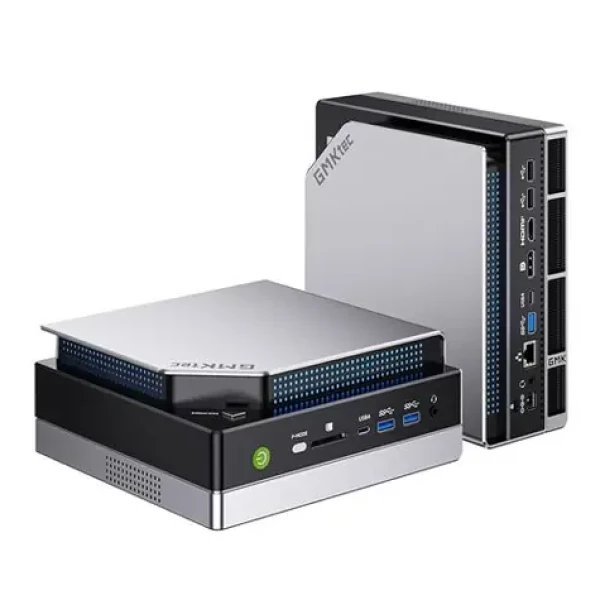 GMKtec EVO-X2 stříbrná / AMD Ryzen AI Max+ 395 3GHz / 128GB RAM / 2TB SSD / Radeon 8060S / W11P (MINIPCRYZM128RAM2048)