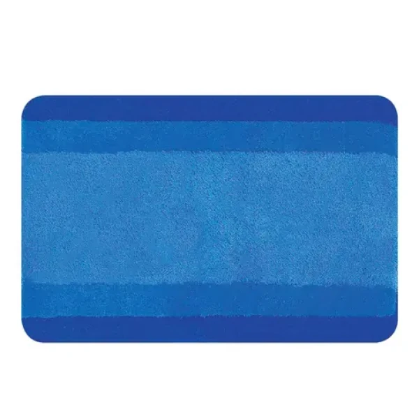 Spirella BALANCE koupelnová předložka 60 x 90 cm modrá / polyester / protiskluzová (7610583092076)