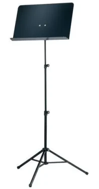 10068 Notový pult černá / Notový pult / výška 555-1190 mm / deska 480x300 mm (10068)