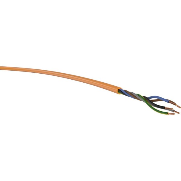 VER H07BQ-F 5G 2,5 Ri. 50 energetický kabel H07BQ-F 5 G 2.50 mm² oranžová 50 m
