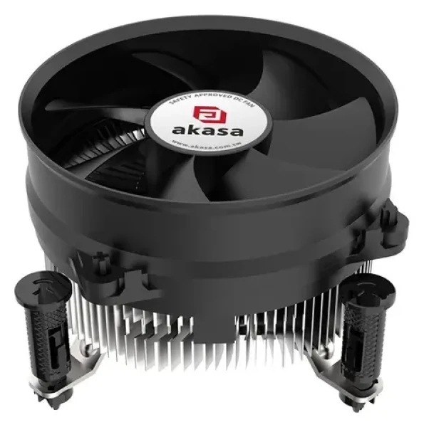 Akasa Low-Noise / Chladič CPU / pro Intel LGA1851, LGA1700 / 90mm PWM / 115W TDP (AK-CC6605EP01)