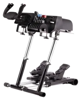 Wheel Stand Pro DELUXE V2 pro Honeycomb Yoke Throttle / Stojan na herní ovladač / Nastavitelný sklon 360°