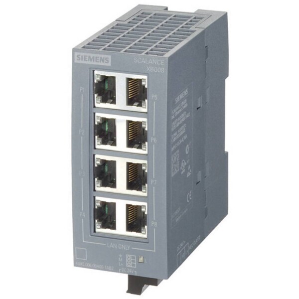 Siemens 6GK50080BA101AB2 SCALANCE XB008 průmyslový ethernetový switch 100 MBit/s
