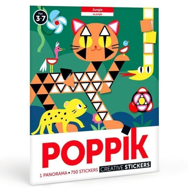 Poppik Samolepkové panorama - Džungle