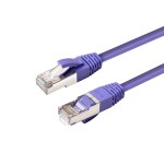 MicroConnect SSTP610P RJ45 síťové kabely, propojovací kabely 10 m fialová 1 ks