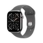 Apple Watch Series 11 GPS+Cellular 42mm Titanové tělo - Skálově šedý sportovní řemínek S/M / 130–180 mm (MF8M4MP/A)