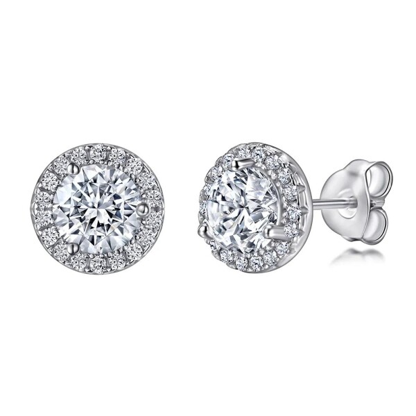 LUNICA Luxusní stříbrné náušnice 0623