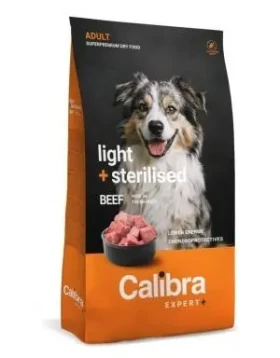 Calibra Dog EXPERT+ Adult Active+Energy Beef 12 kg / Granule pro psy / hovězí maso / vysoký obsah tuku / aktivní psi