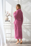 Župan Rita dlouhý 2415 Cherry - L&L XXL