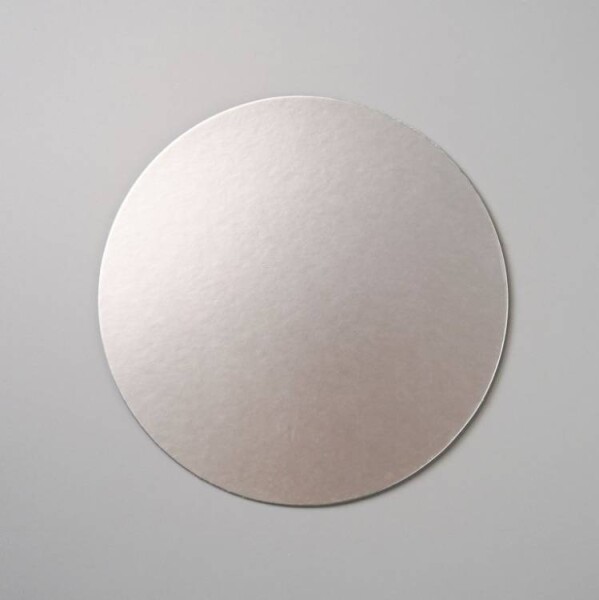 Cake Star Podložka pod dort tenká stříbrná matná kruh 32 cm (1 ks)