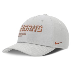 Nike Pánská kšiltovka Texas Longhorns NCAA 2025 Sideline Dust Pinched Rise Adjustable