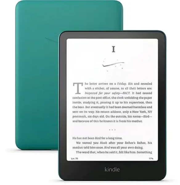 Amazon Kindle Paperwhite 2024 16GB jade, s reklamou / Čtečka elektronických knih / 7" displej / Wi-Fi / IPX8