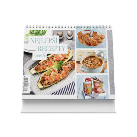 Stolní kalendář Nejlepší recepty 2026